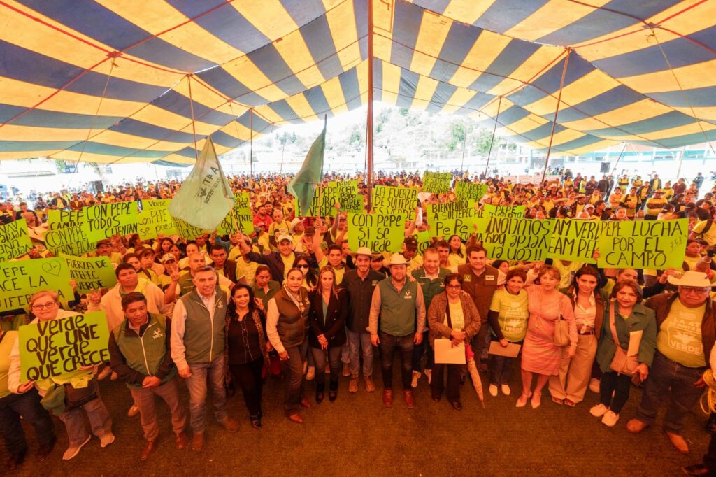Pasa por el sur del Edoméx ruta del PVEM rumbo al 2027