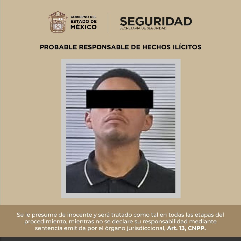 Aprehenden a sujeto probable responsable de delitos contra la salud