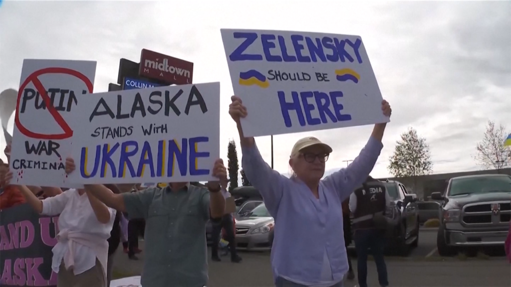 Alaska no tolera protestas antes de la cumbre del encuentro entre Trump y Putin