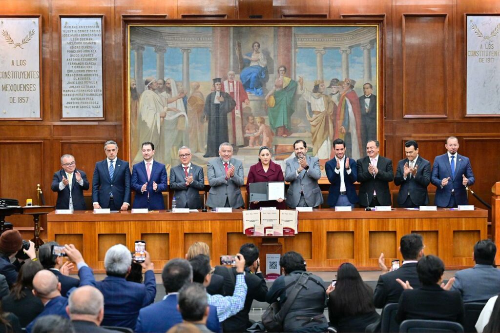 Recibe Congreso del Edomex Paquete Fiscal 2026; van 19 mil 818 mdp a obra pública