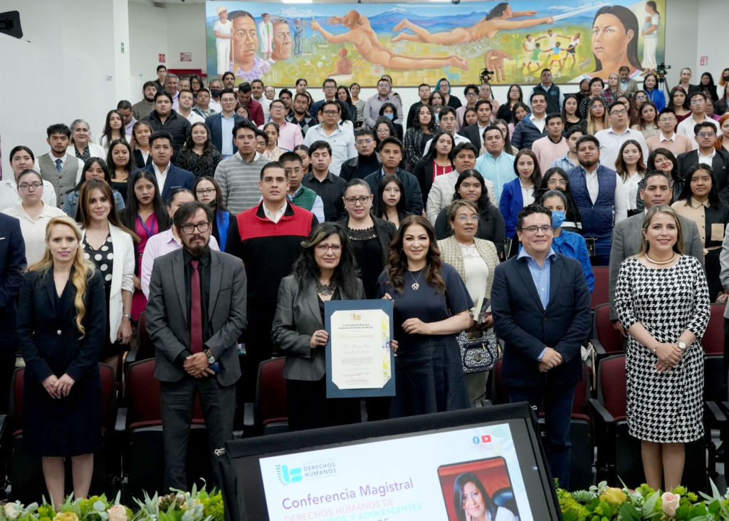 Visibiliza CODHEM derechos de niñas y niños con referentes de crianza en prisión