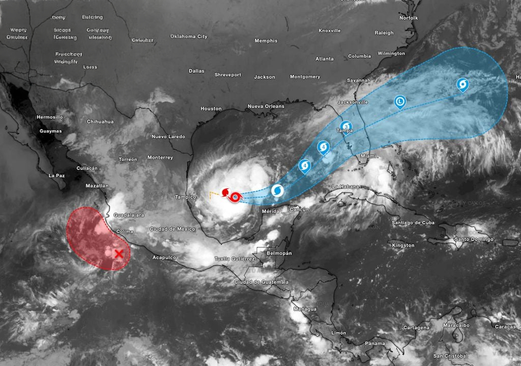 Huracán Milton se dirige peligrosamente a la Península de Yucatán