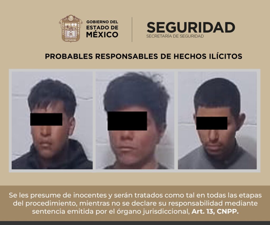 Caen tres de la Familia Michoacana en el sur, por posesión de armas largas; aseguran equipo táctico