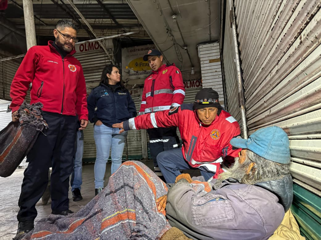 Listo refugio temporal en Toluca ante las bajas temperaturas