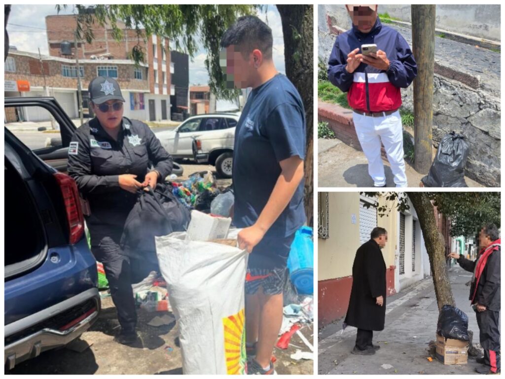 Detienan a 54 personas por tirar basura en espacios públicos de Toluca