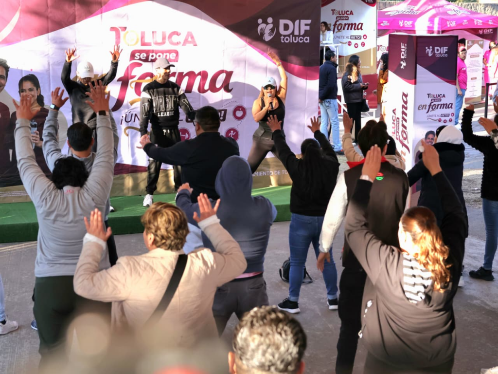 Toluca se pone en forma: participantes pierden más de 3.7 toneladas y mejoran su salud
