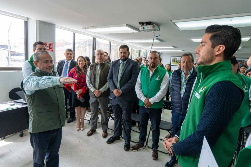 Héctor Velasco asume la Secretaría de Planeación Estratégica del PVEM en Edoméx