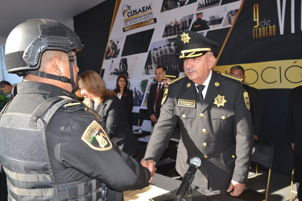 22 mil elementos de CUSAEM se preparan para certificación y armamento oficial