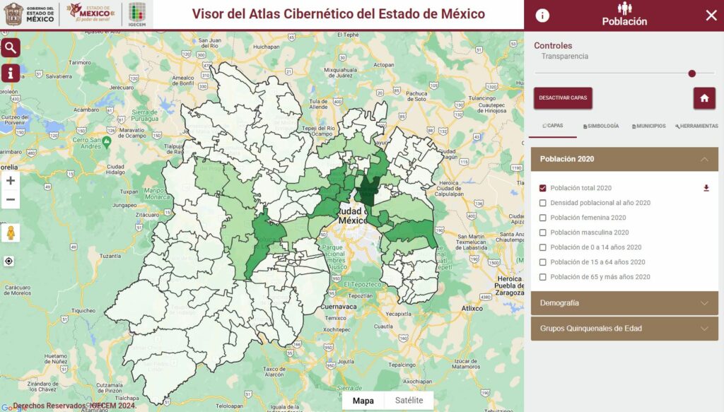 Conoce la información geográfica del Edoméx a través del Atlas Cibernético