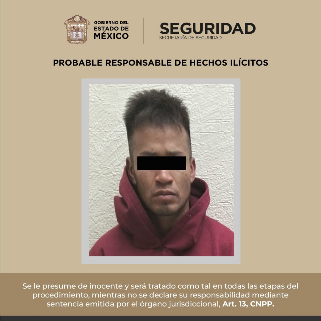SSEM detiene a posible infractor de delitos contra la salud