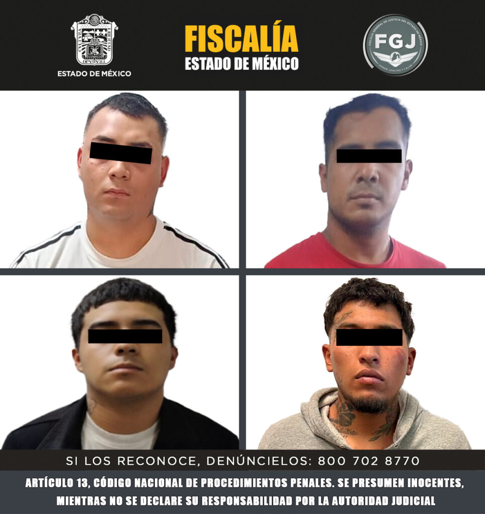 Vinculan a proceso a cuatro probables implicados en el delito de homicidio calificado