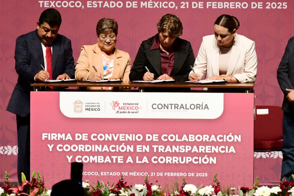 Firma GEM acuerdo anticorrupción con municipios mexiquenses
