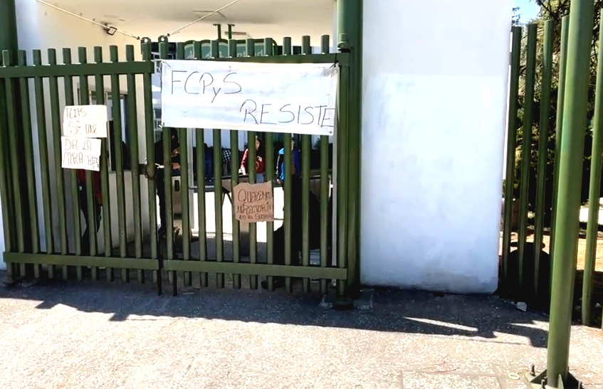 Se suma a paro la Facultad de Ciencias Políticas y Sociales de la UAEMéx