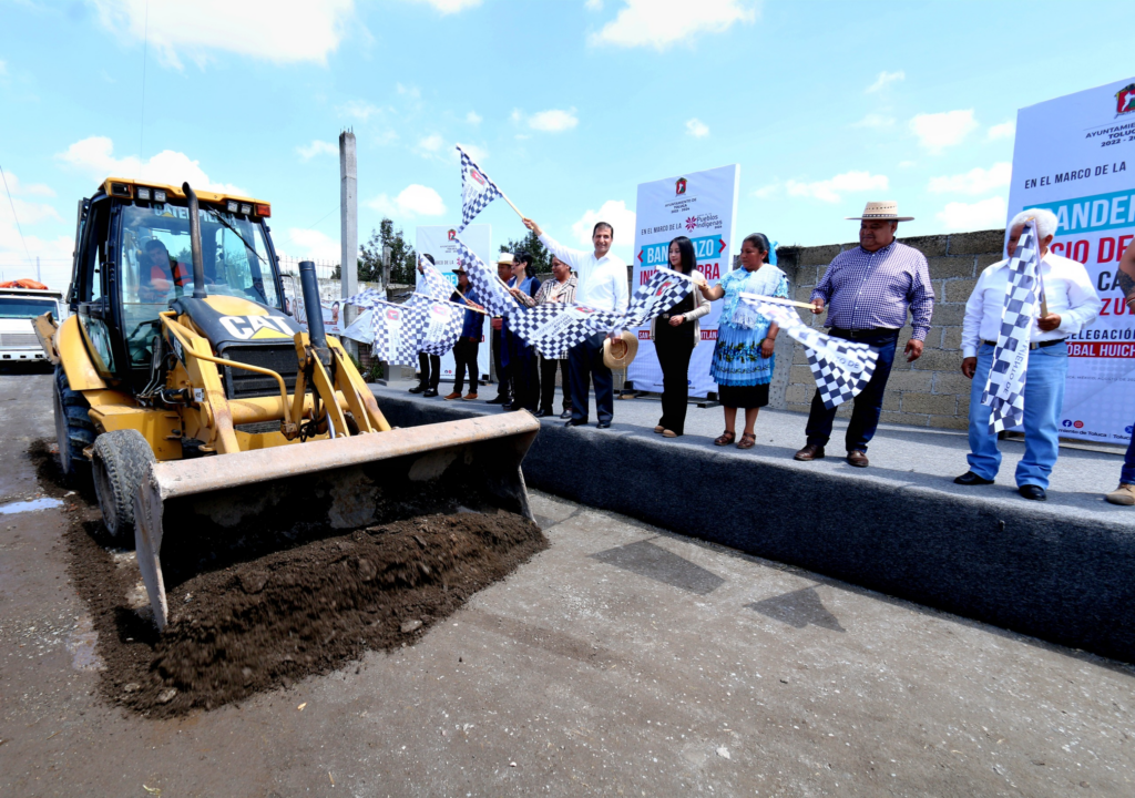 Continúa pavimentación en zona Norte de Toluca