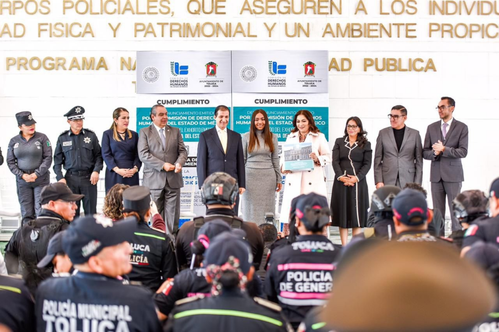 Recibe CODHEM cumplimiento de pronunciamiento para respetar derechos de mujeres en marchas