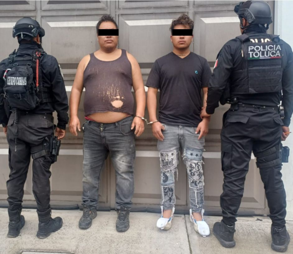 Continúan detenciones y recuperación de vehículos en Toluca