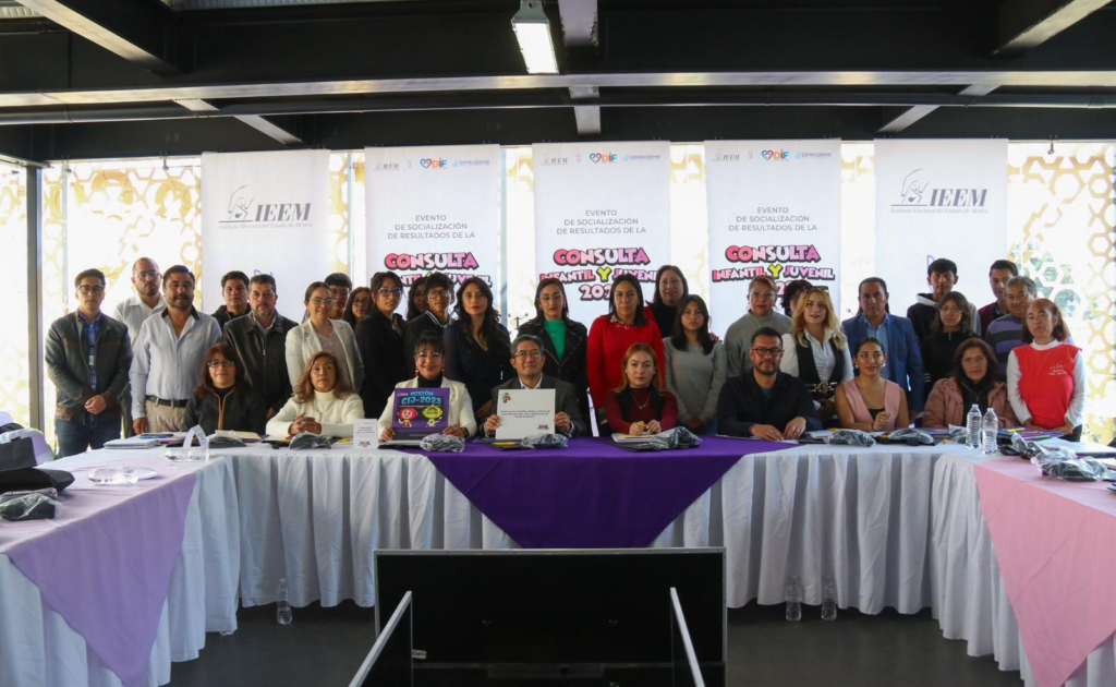 IEEM continúa presentando resultados de la Consulta Infantil y Juvenil 2023