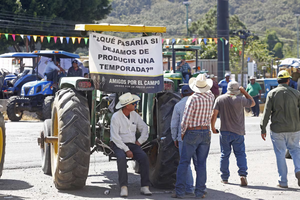 Inconformidad de campesinos a nivel nacional