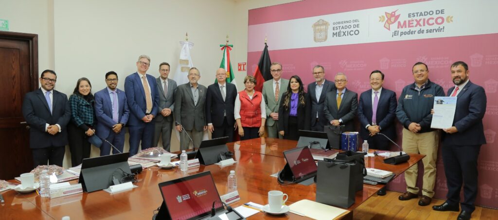 Edoméx socio económico de Alemania; recibe Gobernadora mexiquense al Embajador Dr. Clemens Von Goetze