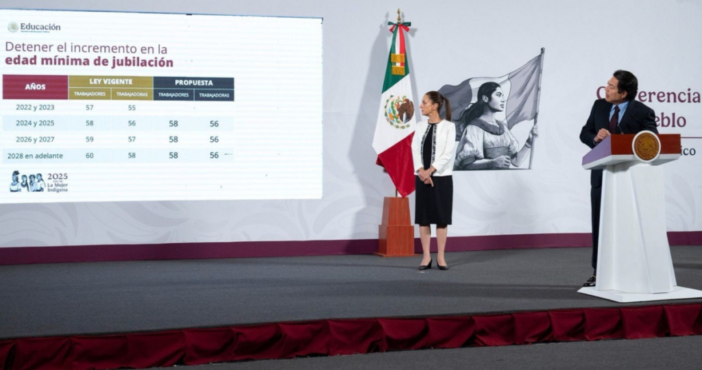 Sheinbaum retiró su iniciativa de reforma a la ley del ISSSTE