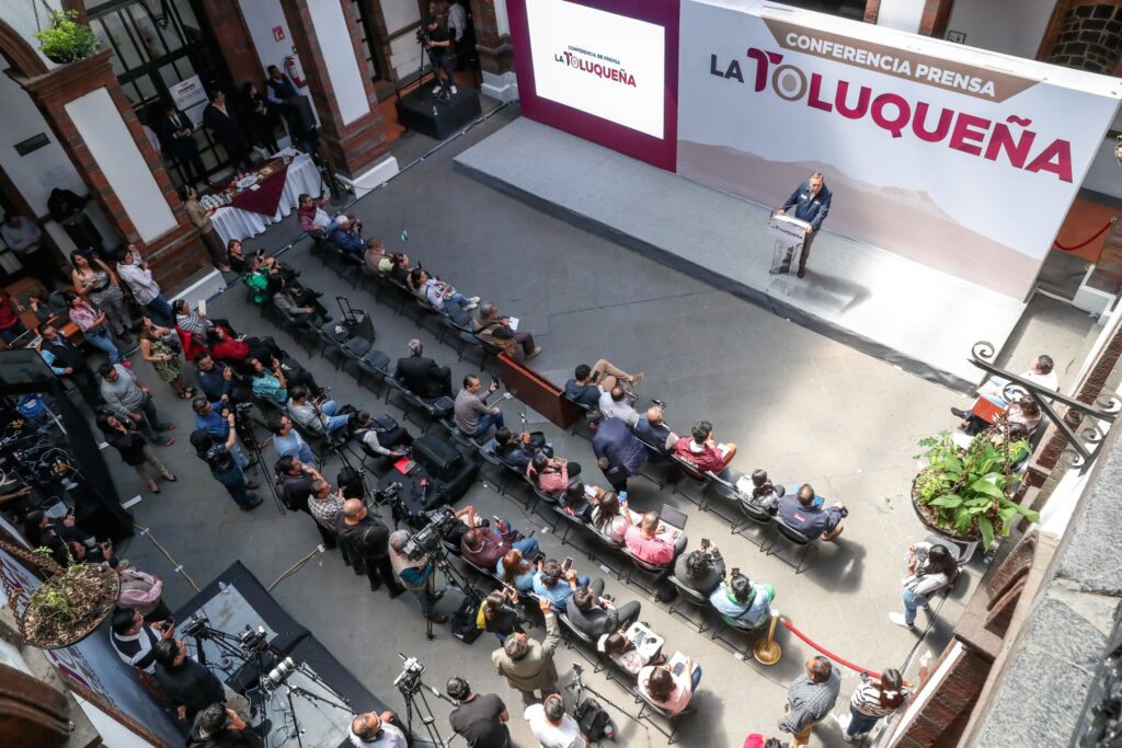Da resultados estrategia contra la inseguridad en Toluca; destaca Ricardo Moreno disminución de ilícitos
