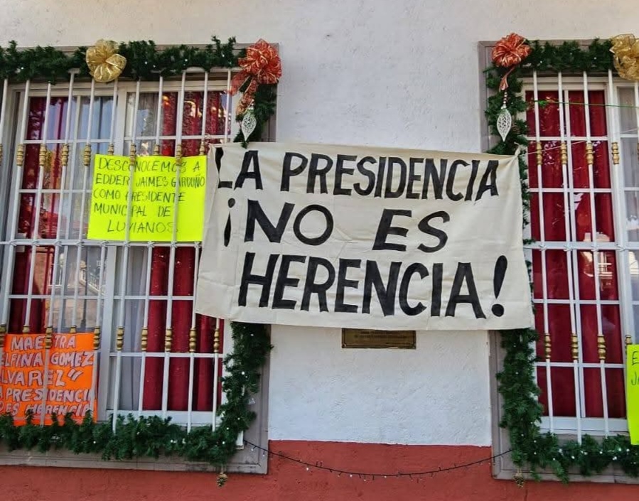 Liberan la presidencia municipal de Luvianos