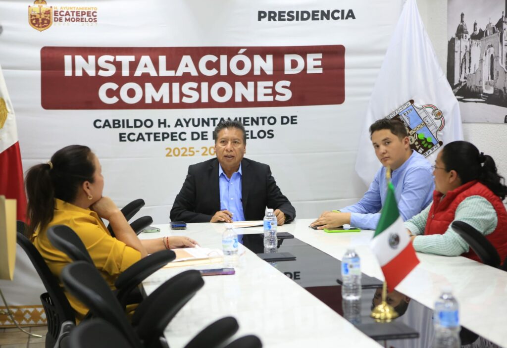 Gobierno de Ecatepec instala Comisiones Edilicias para continuar con el cambio con honestidad