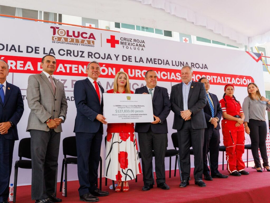 Ponen en marcha nuevas áreas en la Delegación Cruz Roja en Toluca