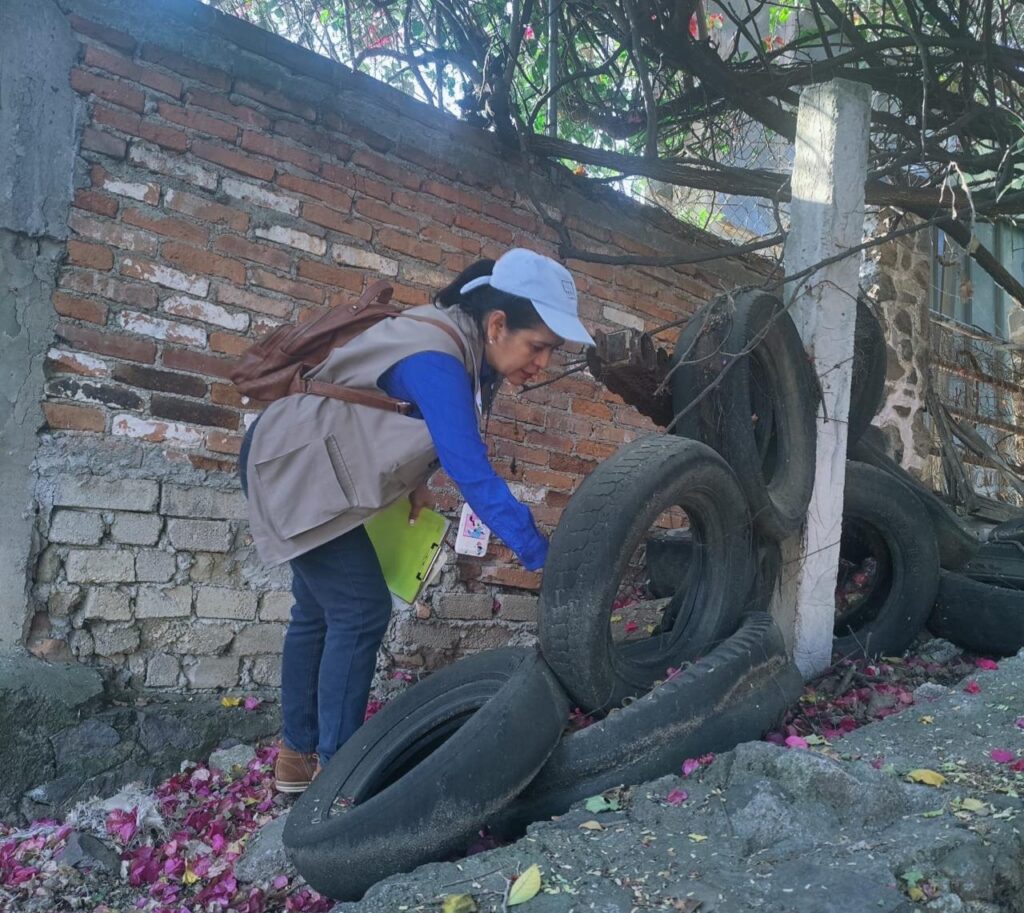 Refuerza Salud campaña contra dengue en Edoméx