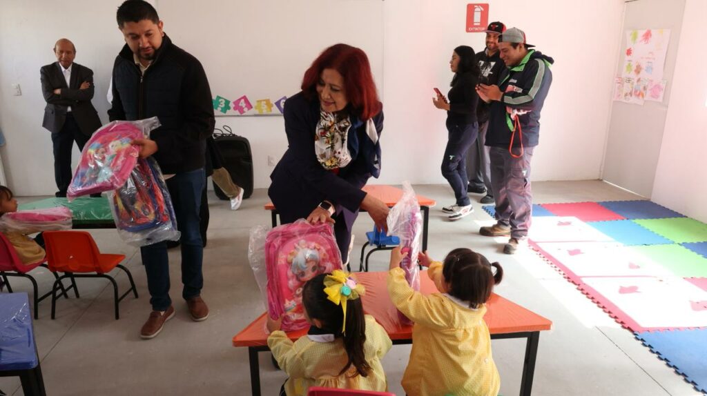 Inauguran la séptima estancia infantil en Tecámac; atienden a 300 infantes