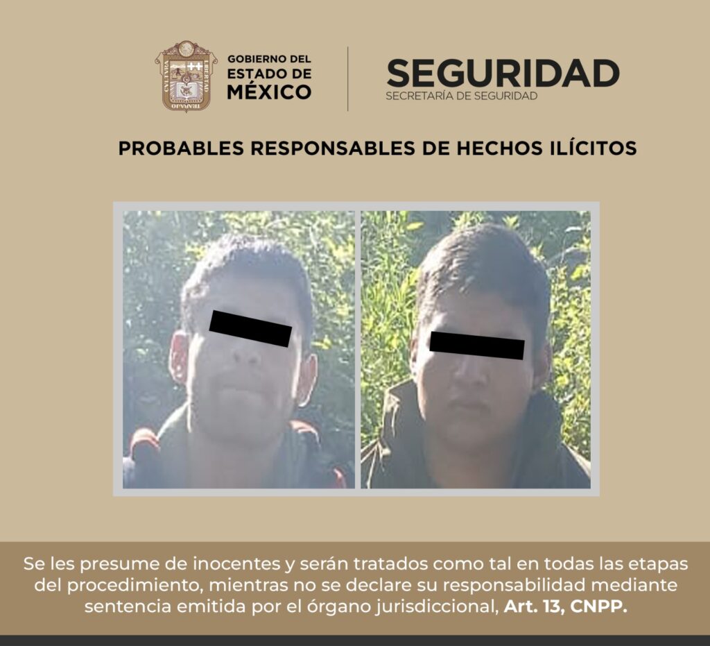Caen presuntos integrantes de la Familia Michoacana por secuestro exprés y portación de arma de uso exclusivo del Ejército