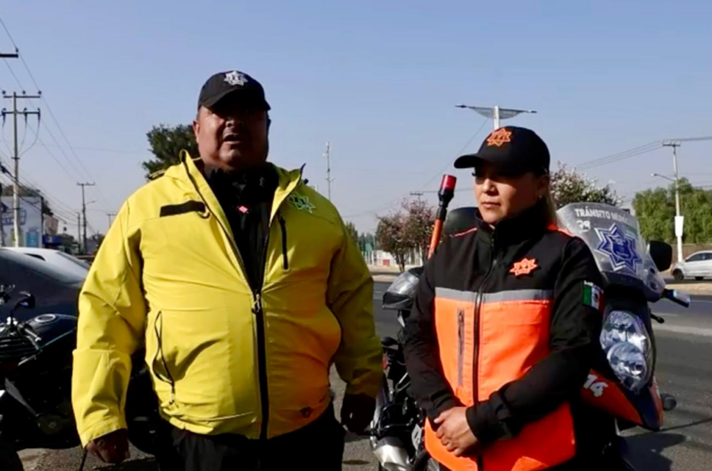 Guardia Civil de Tecámac auxilia el nacimiento de  bebé en la carretera México-Pachuca