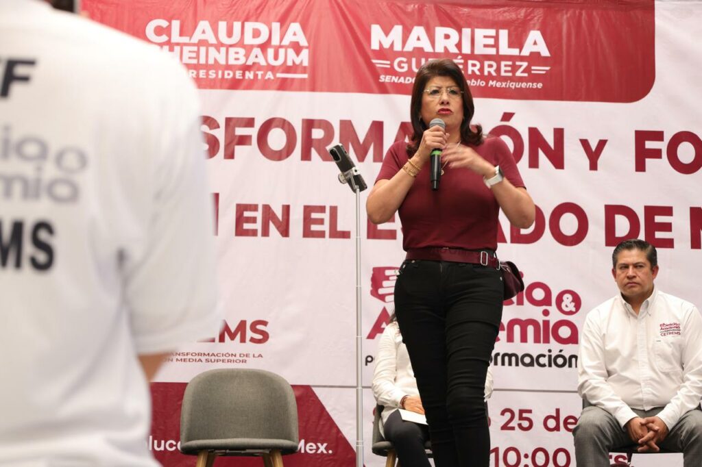Encabeza Mariela reunión de Candidatos de Morena con Células de Transformación de la Educación Media Superior