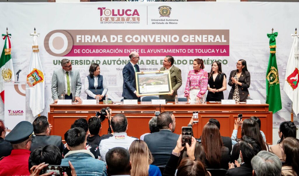 Toluca y UAEMéx fortalecen el desarrollo académico y social de la comunidad universitaria