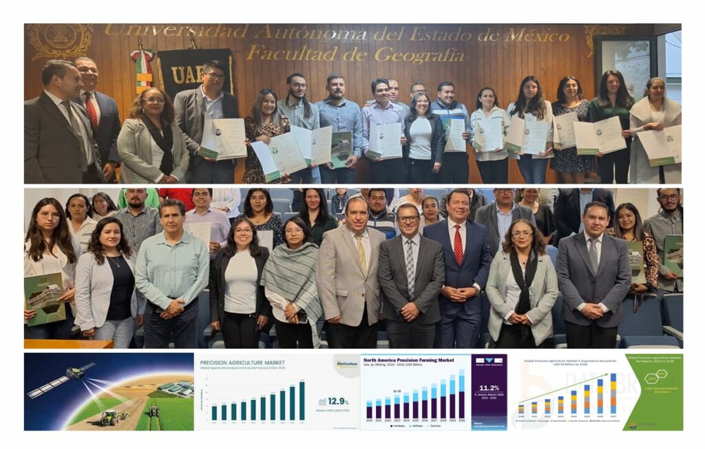 UAEMéx y AEM graduaron primera generación de Diplomado Superior de Agricultura de Precisión