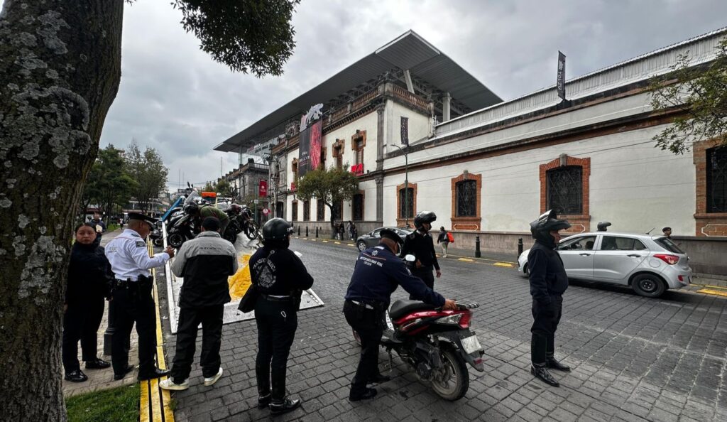 Toluca retira 87 motos sin placas