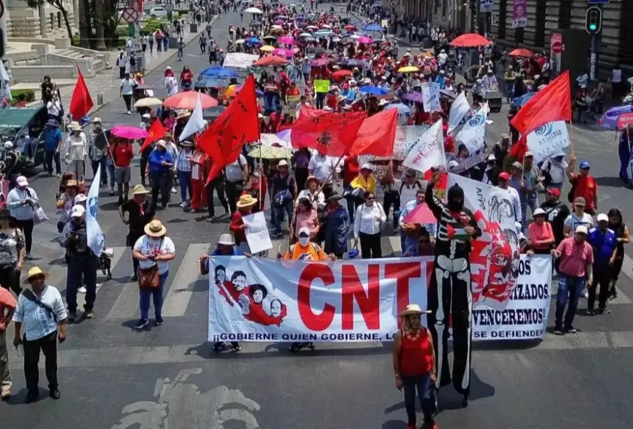 Maestros de la CNTE se van a paro de 48 horas
