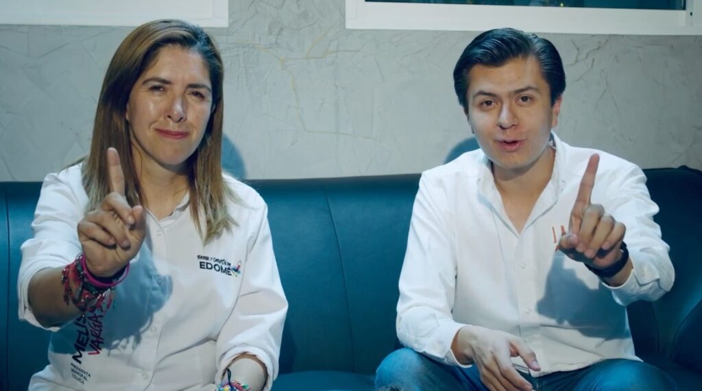 Declina candidato de Movimiento Ciudadano a favor de Melissa Vargas en Toluca