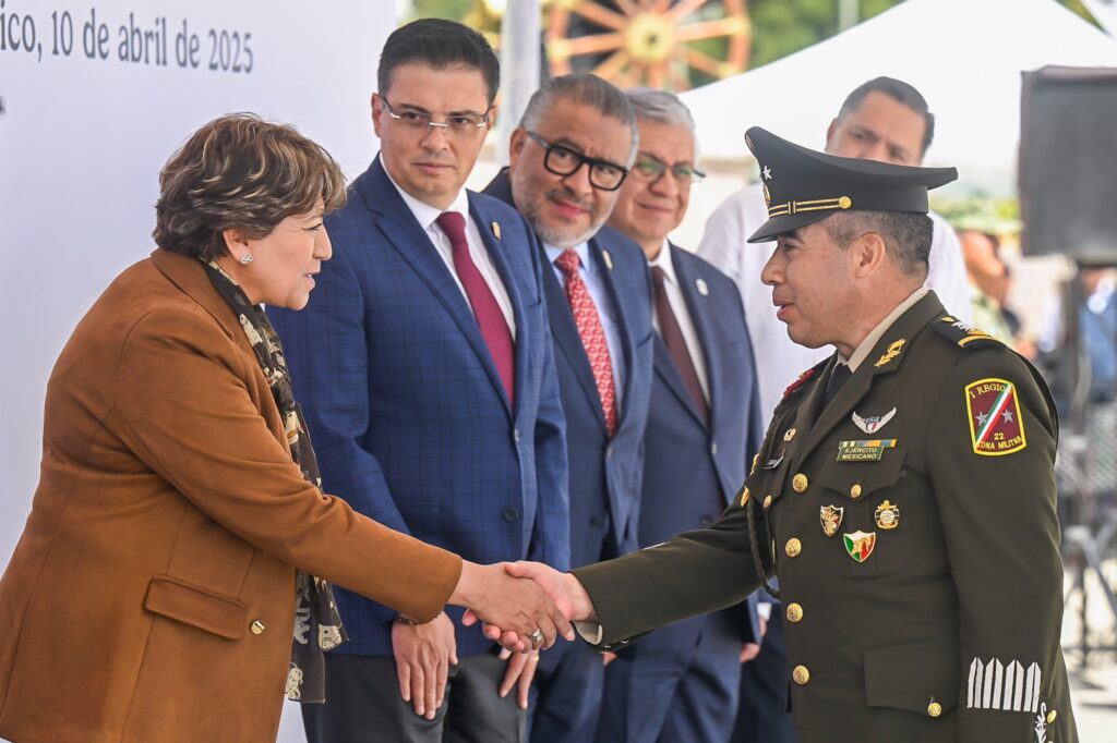 Encabeza DGA toma protesta del General Armando López, como Comandante de la 22/a Zona Militar en el Edoméx