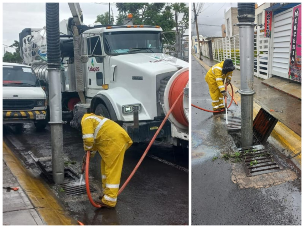 Continúa gobierno de Tecámac con labor preventiva por lluvias