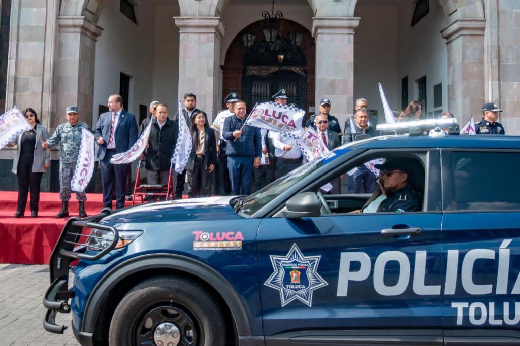 Toluca refuerza seguridad con patrullas inteligentes