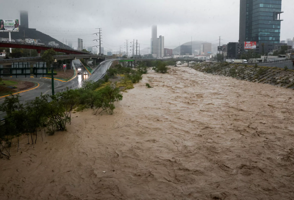 Sube el nivel de las presas en Nuevo León tras la Tormenta Tropical ‘Alberto’