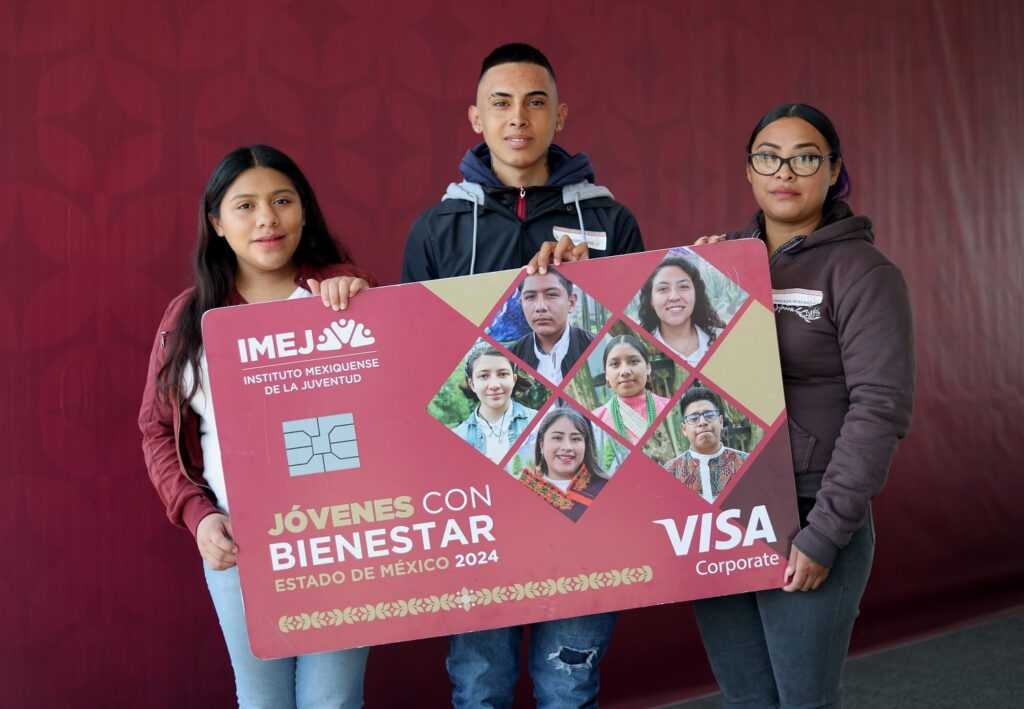 Entregan más de mil tarjetas del programa Jóvenes con Bienestar en Edoméx