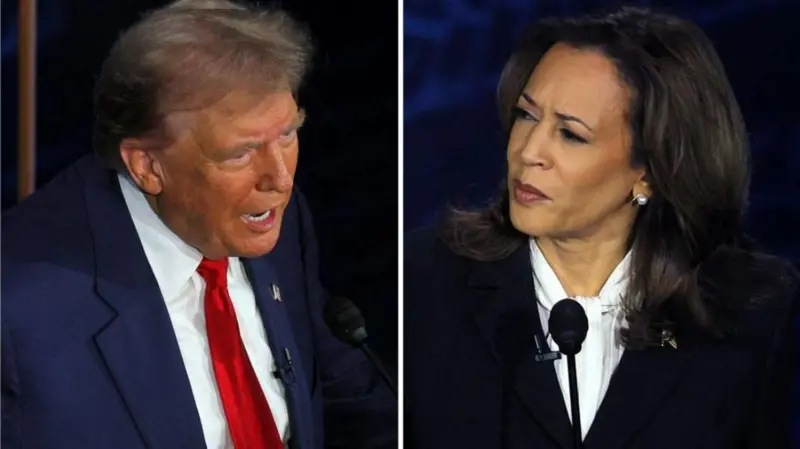 Kamala Harris se impone en feroz debate presidencial; puso a Donald Trump a la defensiva