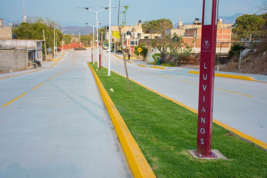 Nueva vialidad mejora seguridad y accesibilidad en Luvianos