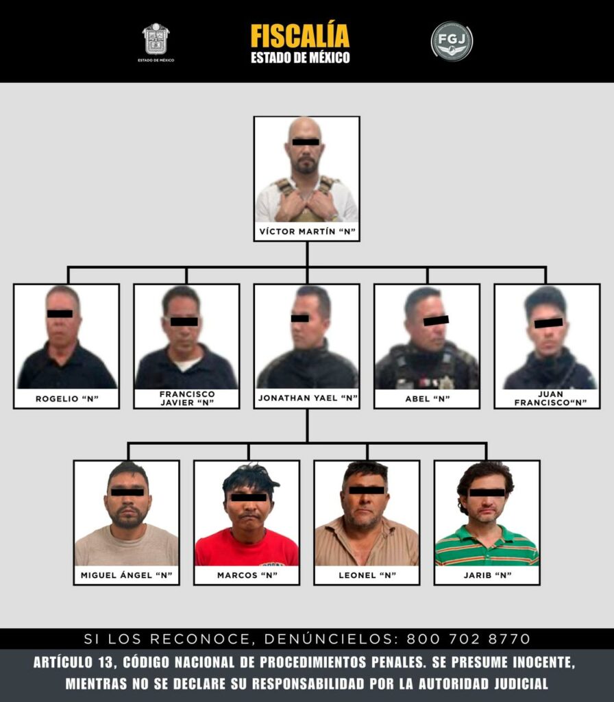 Excomisario de Seguridad de Jilotzingo y policías enfrentan proceso por presunto secuestro exprés en Edomex