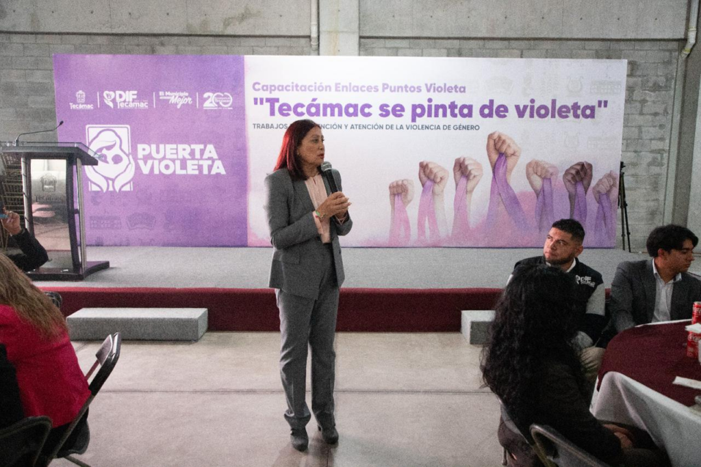 Capacita Gobierno de Tecámac a 260 personas sobre atención en “Puntos Violeta”
