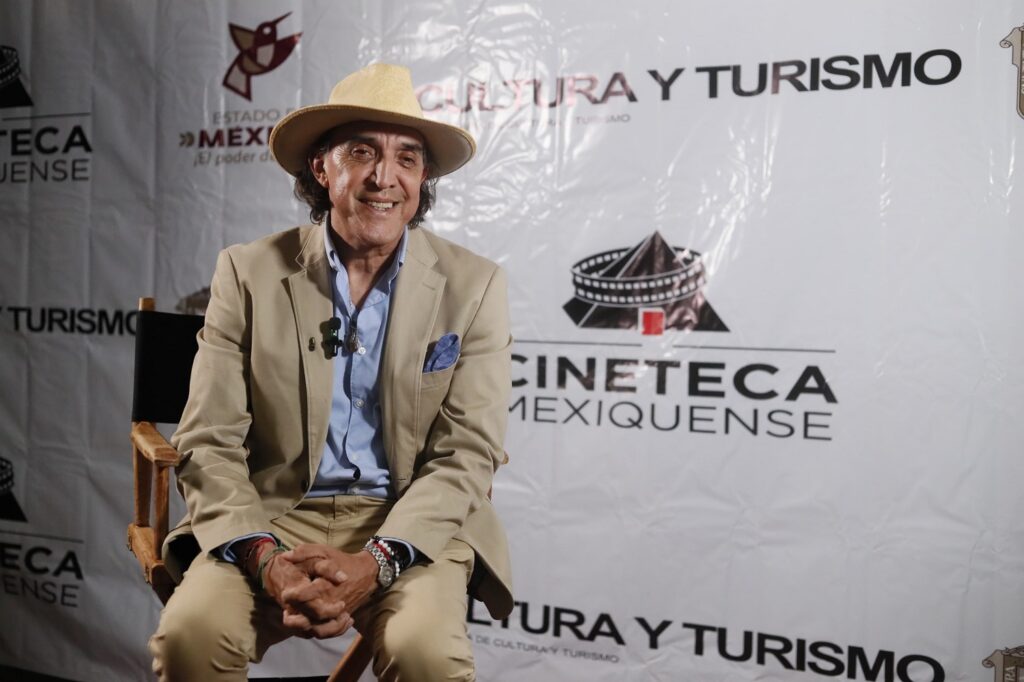 Luis Felipe Tovar visita Edoméx y comparte su trayectoria y visión acerca del cine mexicano