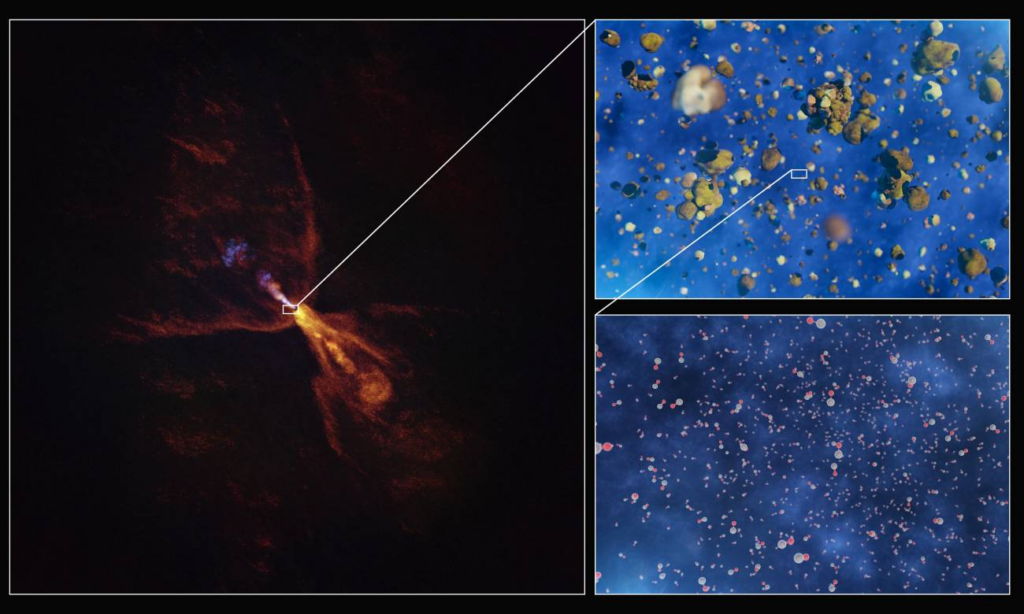Sistema planetario captado por primera vez