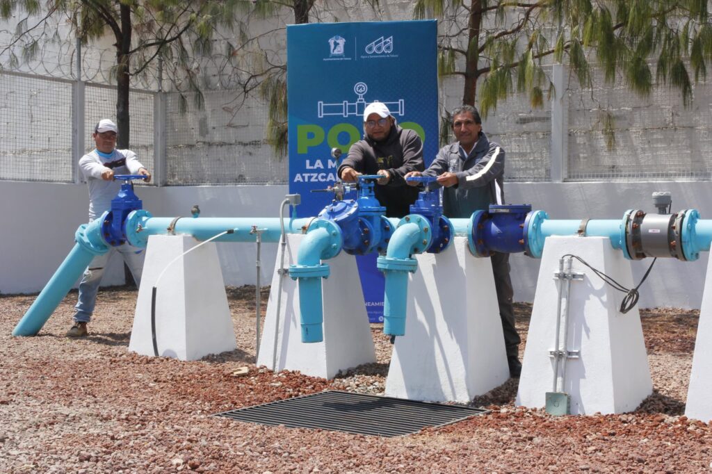 Toluca: Aumentará caudal de agua en colonias con alta concentración poblacional